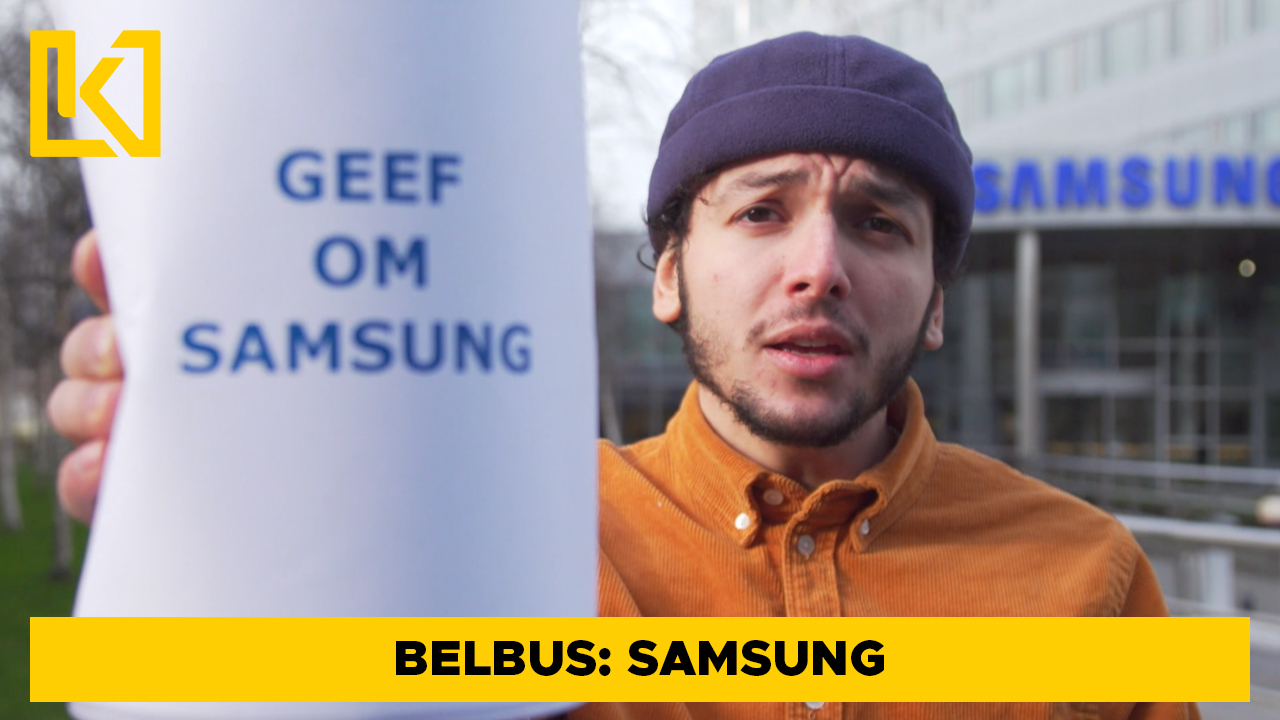 Belbus: Samsung casht niet back